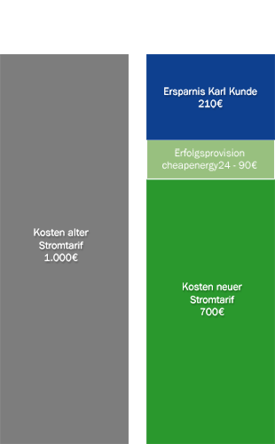 Cheapenergy24 | Vorteile | Strom und Gas Einsparungen