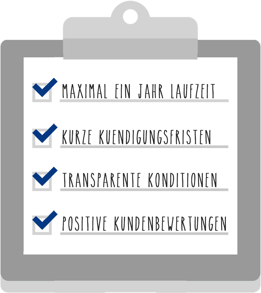 Seriöse Anbieter Checkliste Checkliste, um seriöse Anbieter zu erkennen