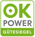 Ökostrom Siegel I OK Power Ökostrom Siegel OK Power