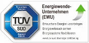 Ökostrom Siegel I TÜV Süd EWU Ökostrom Siegel TÜV Süd EWU