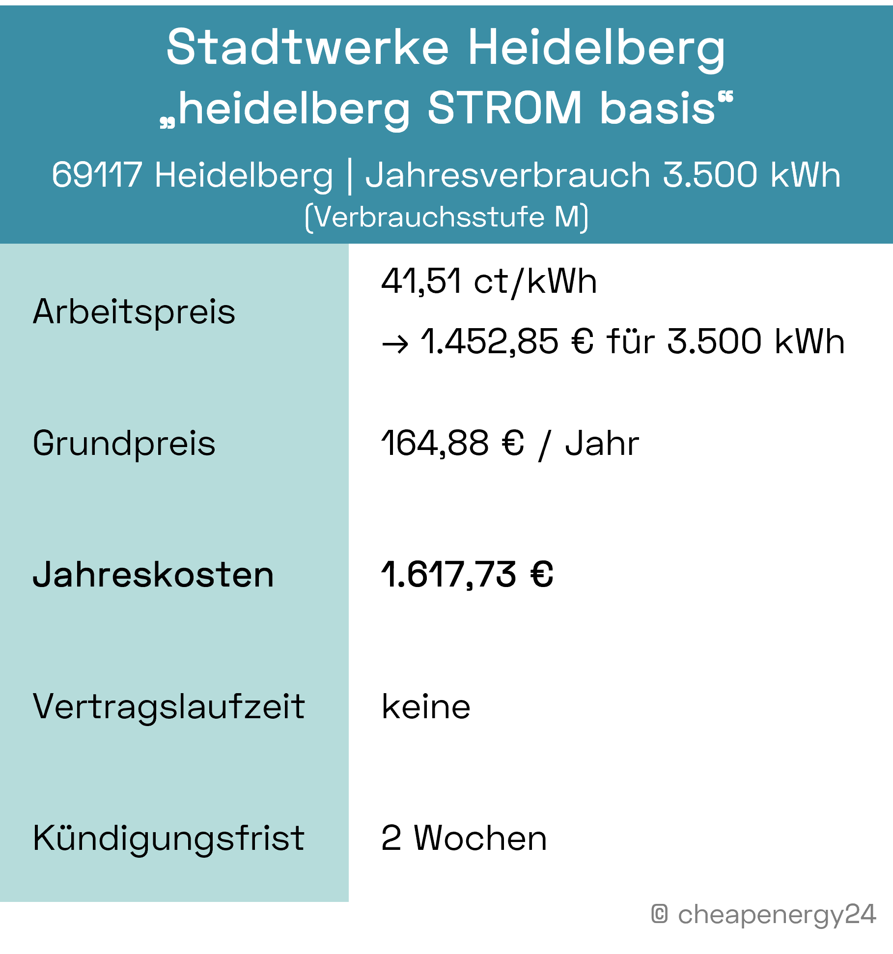 Stromkosten Grundversorgung Stadtwerke Heidelberg_mobil